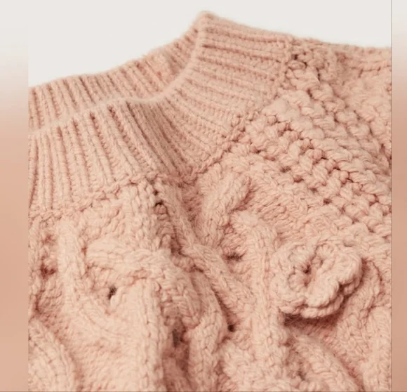 MANGO Cable knit sweater - Picture 2 of 5